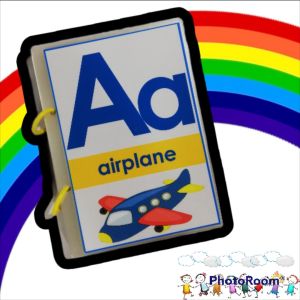 SMC SHELF Early learning pocket alphabet flashcard for kids laminated colorful abc for preschool schoolsupplies