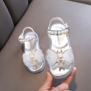 (LOLI-JKT) SD-R224 SANDAL ANAK NON SLIP MUTIARA RABBIT SIZE 21/36
