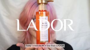 LADOR Cider Vinegar Clarifying Treatment w/Tea Tree Sub-Acidic pH-balanced - Glossy Shine Refreshing for Greasy Dandruff Oily Scalp Hair Free of Silicone Paraben Sulfate 5.07 Fl Oz Korea
