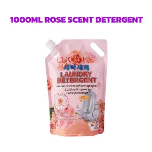 PRODUCT TITLE : Buy one get one free 1000ml Lucky Upgrade Laundry Detergent Rose and Lavender Scent