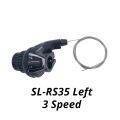 SHIMANO Shifter 7 Speed SL-RS35 6 Speed / 7 Speed Grip Twist Bike Shifter Lever. 