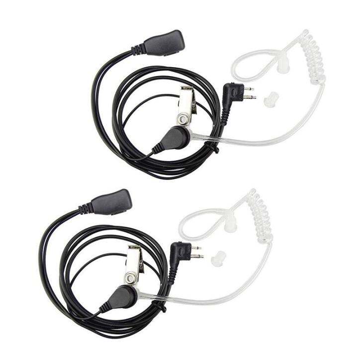 2 pin covert acoustic discount tube earpiece for motorola radio