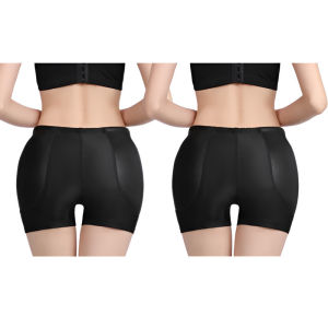 Hip Enhancer Pants Butt Lifting Shapewear Tummy Control Fixed Sponge Padding Push Up Hip Pads Womens Body Shaper Underwear