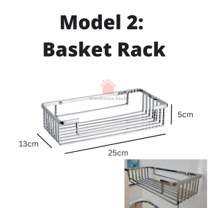 304 Stainless Steel Corner Rack Basket Rack Corner Shelf