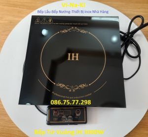 Bếp từ vuông 3000W bếp lẩu âm bàn nhà hàng bếp lẩu vuông công suất 3000W bếp lẩu tại bàn vuông nhà hàng