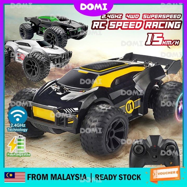DOMI Malaysia Speed Racing 15km/h RC Car Remote Control 2WD Sport Off