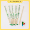 100 Muỗng gỗ, nĩa gỗ, dao gỗ, đũa gỗ dùng 1 lần COGI. 