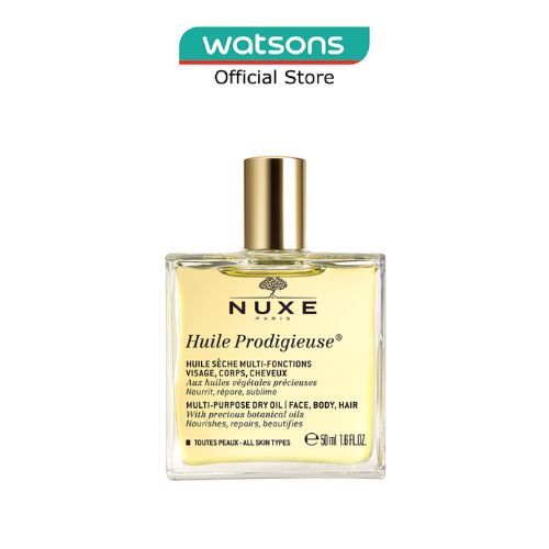 NUXE Multi-Purpose Dry Oil (For Face & Body + Reduce Stretch Marks) 50ml
