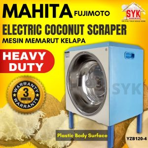 SYK MAHITA Fujimoto Heavy Duty Electric Coconut Grinder Scraper Mesin Eletrik Memarut Kelapa Mesin Parut Kelapa Mini
