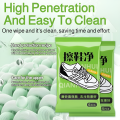 Shoe Shine Wipes Shoe Shine Deep Cleansing No-wash Stain Removal and Whitening Sneakers and Leather Shoes. 