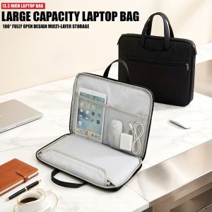 13.3  Inch Laptop Sleeve Bag Waterproof Shockproof Portable Carrying Case Briefcase Handbag