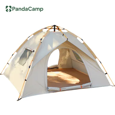 Automatic Camping Tent With Window Auto Khemah Foldable Waterproof Kemah Tingkap Outdoor Tent Hiking