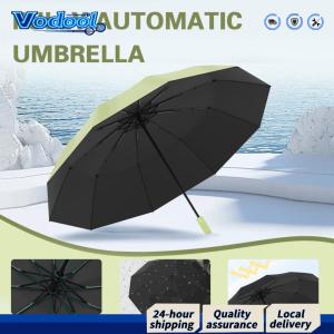 Fully Automatic Reverse Folding Umbrella Windproof Small Portable Umbrella Protection Umbrella for Men Women Teenage