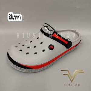 VIDVIEW !!ลดสนั่น!! รองเท้าหัวโต ชาย Adda 55U46 ใส่สบาย พื้นนิ่ม ไซส์ 40-44 แบบสวม รองเท้าแฟชั่นชาย