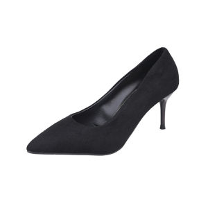 [Free Shipping] High-Heeled Womens Shoes New Spring/Autumn Collection Pointed-Toe Shallow-Mouth Pumps Womens Stiletto Heels Fashion Shoes Size 43.