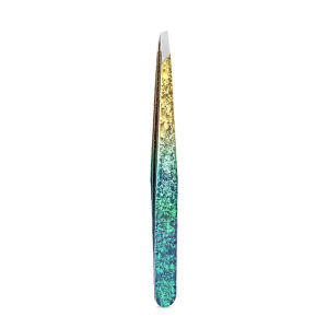 Stainless Steel Eyebrow Tweezers Precision Tweezers for Eyebrows Ingrown Hair Removal Fine Hairs Puller Makeup Tool