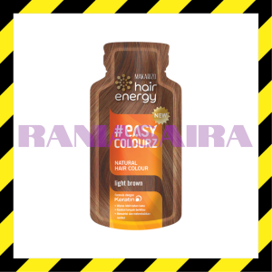 MAKARIZO Hair Energy Easy Colourz 26ml Cat Rambut Warna Gelap Pewarna Semir Uban Keratin Hair Color