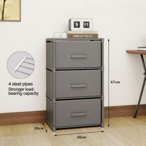 Multifunctional Fabric Storage Cabinet Drawer Cabinet For Closet Bedroom Organization DIY Storage