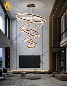 Nordic home decoration stair chandelier living room bedroom and dining room Pendant lights ceiling light indoor lighting