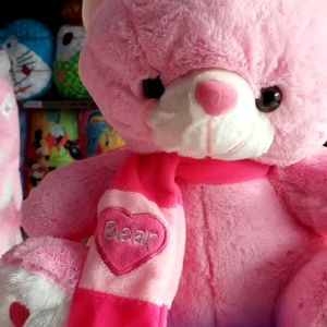 Boneka Kelinci Syal Pink Rabbit Doll Kado Mainan Anak