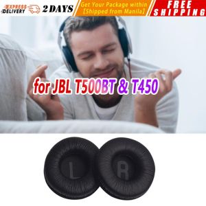 【1 Pairfor JBL T500BT & T450】Replacement Foam Ear Pads Pillow Cushion Cover for JBL Tune600 T450 T450BT T500BT JR300BT Headphone Headset 70mm EarPads JBL-Headphone-Cover