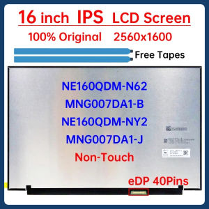 16" Laptop LCD Screen NE160QDM-N62 NE160QDM-NY2 MNG007DA1-B MNG007DA1-J For Lenovo ThinkBook 16 G4+ IAP ARA Display Matrix Panel