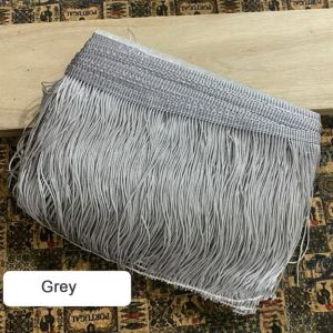AODDO 10 Yards Polyester Viền tua rua Màu đơn sắc Phụ Kiện Làm Đồ Thủ Công Tự Làm Dây ruy băng tua rua Viền vải may 6 inch Ruy băng viền trang trí Phụ Kiện Nhà Cửa
