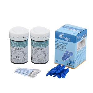 EXRCTIVE EQ IMPULSE blood glocose meter strips and lancetsjkjlsd