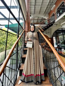 Glamz Neyla 6 Gamis wanita terbaru terlaris murah mewah elegan kekinian pesta kondangan hari raya