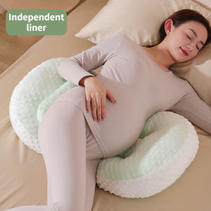 Maternity Pillow for Pregnant Woman U-shaped Waist Protection Belly Support Side Sleeping Pillows Pregnancy Pillows