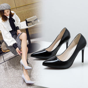 Free Shipping Pointed-Toe High Heels New Style Suitable For Young Women For Work Interviews And Professional Occasions Elegant Red Wedding Shoes
