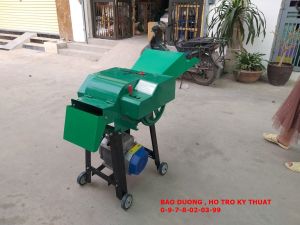 Máy  băm cỏ voi  nghiền rơm rạ làm nấm giá rẻ