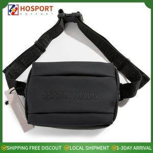 Mens PU Chest Bag Fashionable Outdoor Backpack for Travel and Adventure Lightweight and Practical for Hiking and Daily Activities