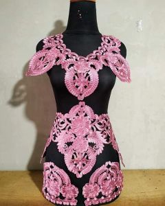 RENDA BORDIR GAUN NOVITA