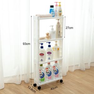 ชั้นวางของในห้องน้ำชั้นวางของในห้องน้ำพร้อมล้อชั้นพื้นห้องน้ำแชมพูเจลอาบน้ำชั้นวางเก็บของในห้องน้ำชั้นเก็บของ