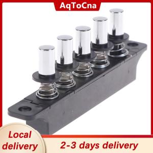 [COD] AqToCna Ship within 24 hours Five-position plug-in button switch for range hood five-position silver switch