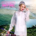 Heavy duty transparent motowolf motorcycle rider bike rain coat rubberized makapal raincoat waterproof women raincoats for adult kapote terno and pants jacket aesthetic korean style. 