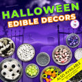 Trick Or Treat Vermicelli Sprinkles Mix Edible Halloween Decor Candy Halloween Cupcake Halloween Edible Decor Halloween Sprinkles. 