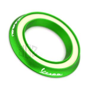 for Vespa Sprint Primavera 150 LX125 s125 GTS 300 Scooter noctilucent Ignition Switch Key Cover Ring Lock Circle Universal