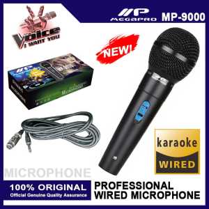 Megapro MP-9000 Professional Vocal Dynamic Wired Microphone (Black）