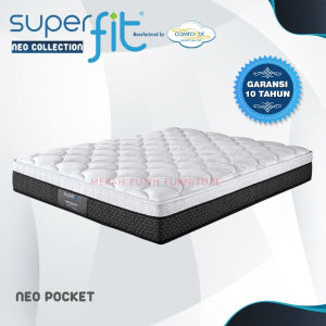 Springbed Neo Pocket Superfit By Comforta 120x200 180x200 160x200. Tempat tidur premium kualitas mewah