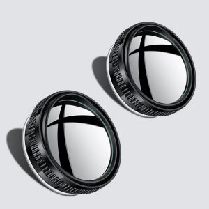 2PCS Cermin Spion Blind Spot Mobil 360° HD Kaca Spion Blind Spot dengan Suction Tambahan Universal