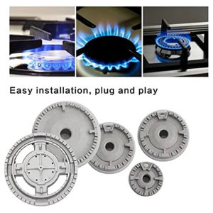 Upgrade Cooker Hat Set Oven Gas Hob Burner Crown Flame Cap Cover Fit For SABAF Stove Handles Lid Kit