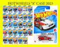 Hot wheels 1/64 "A" Case 2023 รถเหล็ก. 