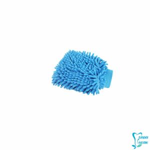 ถุงมือล้างรถไมโครไฟเบอร์ตัวหนอน เช็ดรถ ถุงมือล้างจาน car wash gloves