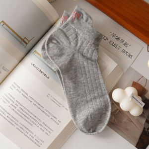 Mùa Hè Thêu nút thắt nơ vớ ngắn Harajuku Dễ Thương Lolita Giản Dị Vui Vớ qua mắt cá chân xuân hè Thoáng Khí Nữ Ống Vớ