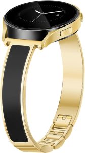 Gold Watch Bands Women 20mm Compatible with Samsung Galaxy Watch Watch 7/6/5/4/Active 2/4 Classic/6 Classic/5 Pro/FE 40mm 42mm 43mm 44mm 45mm 46mm 47mm Jewelry Dressy Cute Bracelet Metal Strap