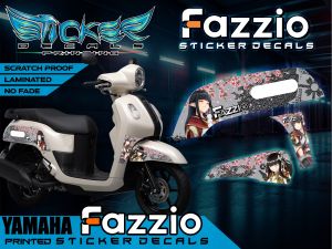 Fazzio Hinoa (Customized Design) Sticker Decals
