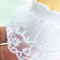New Style Breathable Cotton Socks Baby Girls Kids Dance lace socks Children Ankle Short Sock White Pink Yellow Baby Girls Sock W41. 