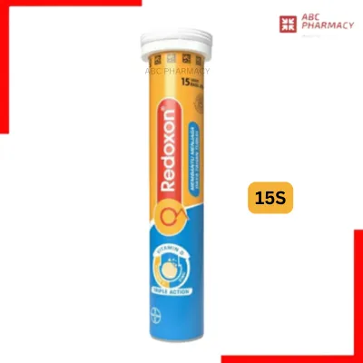 REDOXON Triple Action Vitamin C D & Zinc Orange Effervescent Tablets 15s or 30s or 45s (EXP11/28)